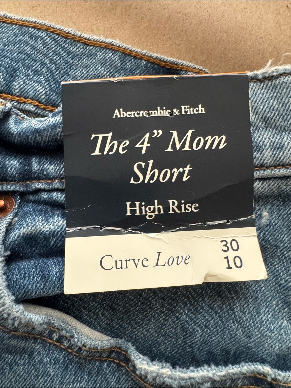 NEW Abercrombie Curve Love Cutoff Shorts - Picture 3 of 9